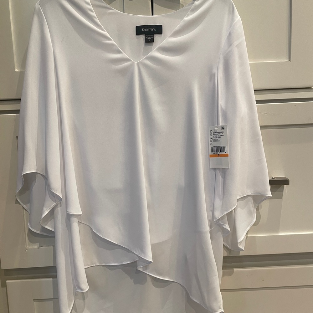 White Blouse/dress shirt Karen Kane